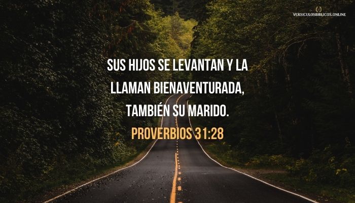 versiculos para mujeres valientes Proverbios 31_28